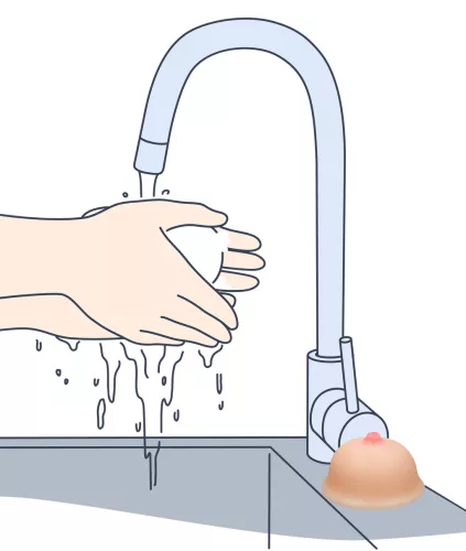 Titty Soap Szappan (flesh)