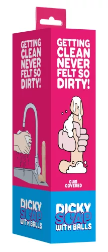 Dicky Soap szappan golyókkal, hús színű, sperma mintás