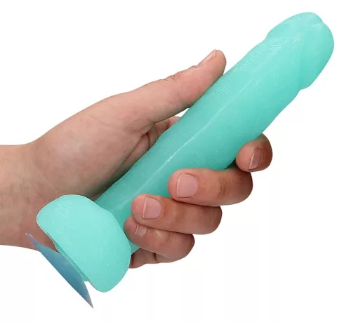 Foszforeszkáló péniszappan DICKY FÉNY 18 x 3,5 cm