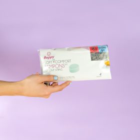   Beppy Tampon SOFT - Nienawilżony tampon gąbkowy - 4 części