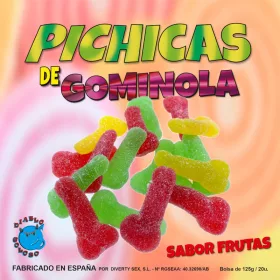 DIABLO GOLOSO – GYÜMÖLCSGUMMINOL PICHITÁK CUKORRAL