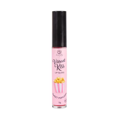 Vibrant Kiss Lip Gloss Sweet Popcorn