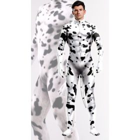 Dalmatian dog cosplay costume – black and white style
