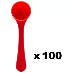 100 red spoons – 6g serving