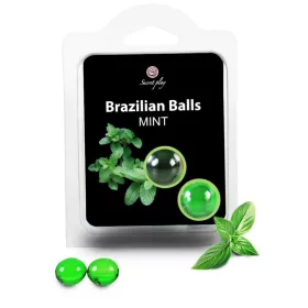 SECRETPLAY – 2 Brazilian balls with mint aroma