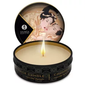 SHUNGA – mini candle massage oil with vanilla