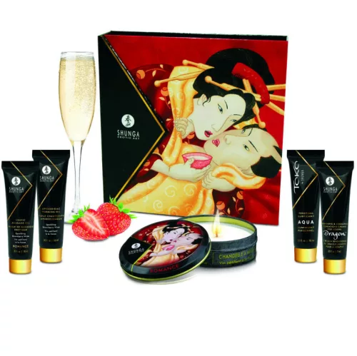 SHUNGA – Secret Geysas Strawberry Champagne Pampering Set