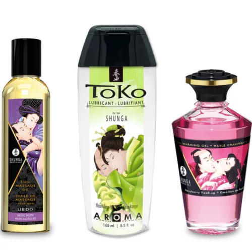 SHUNGA - Fruity Kisses Premium Massage Oil Set