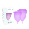 STERCUP – premium silicone menstrual cups (S + L)