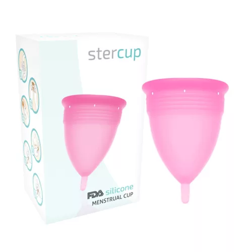 STERCUP – Premium Silicone Menstrual Cup (L) Pink