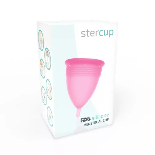 STERCUP – Premium Silicone Menstrual Cup (L) Pink
