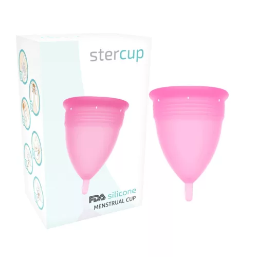 STERCUP – Premium silicone menstrual cup, size S, pink