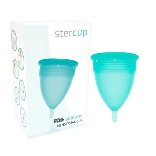 STERCUP - FDA Certified Silicone Menstrual Cup, Size S