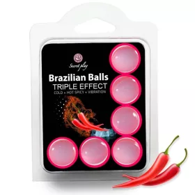 SECRETPLAY – 6 Brazilian Balls – Triple Effect