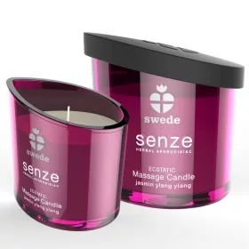   SWEDE Senze – sensual massage candle with jasmine and ylang-ylang