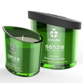 SWEDE Senze – sensual massage candle with lemon and spice
