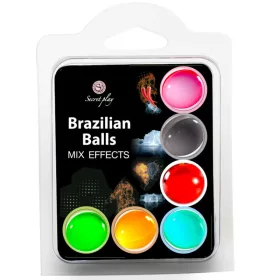   SECRET PLAY SET – 6 pieces of Brazilian balls with mixed effects