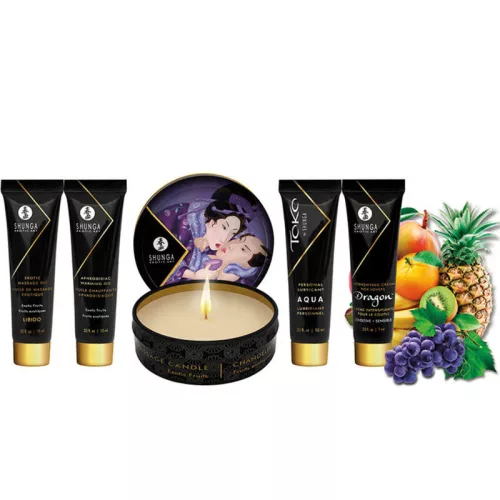 SHUNGA – massage oil with exotic fruit aroma