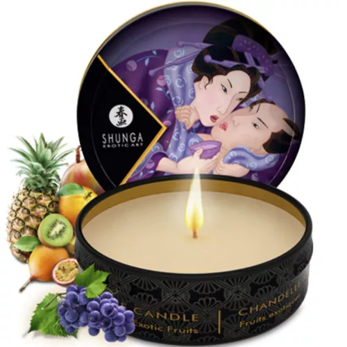 SHUNGA – massage oil with exotic fruit aroma
