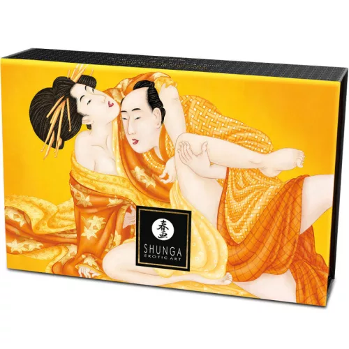 SHUNGA – edible massage powder set in mango flavor
