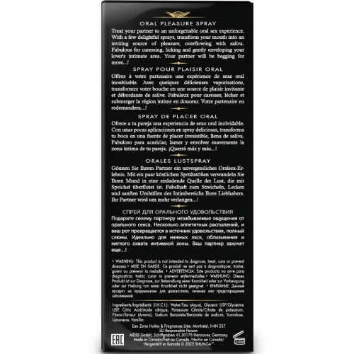 SHUNGA - Seductive Hippo Flavoured Pleasure Spray 20 ml