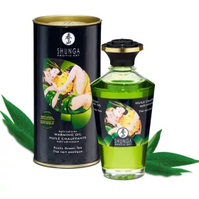   SHUNGA – Organic Green Tea Massage Oil with Warm Effect 100 ml