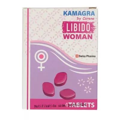 KAMAGRA BY CARENE - LIBIDO WOMEN - 4 PCS