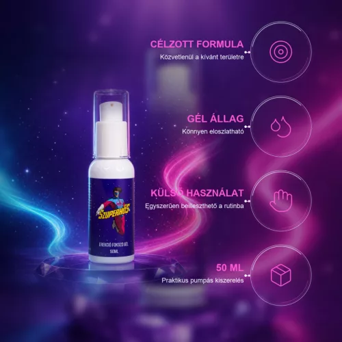 SUPERHERO ERECTION ENHANCEMENT GEL - 50 ML